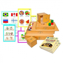 Игровой набор "Дары Фребеля" с методическим пособием - «globural.ru» - Мытищи