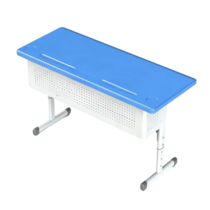 Стол ученический двухместный регулируемый с перфорированным экраном гр.р.  3-7 - «globural.ru» - Мытищи