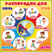 Стенд "Распорядок дня" - «globural.ru» - Мытищи