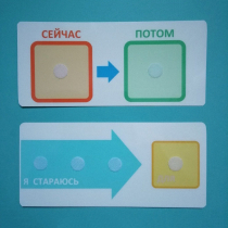 Двусторонний планшет "Сейчас - потом" - «globural.ru» - Мытищи