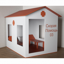 Игровой домик «Скорая помощь» - «globural.ru» - Мытищи