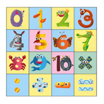 Коврик для логобота Пчелка "Цифры" - «globural.ru» - Мытищи