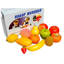 Набор муляжей фруктов 12 штук - «globural.ru» - Мытищи