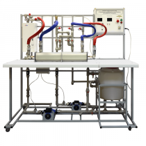 Учебный лабораторный стенд «Определение коэффициента теплопередачи теплообменного аппарата» - «globural.ru» - Мытищи