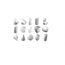 Комплект гипсовых моделей геометрических тел  - «globural.ru» - Мытищи