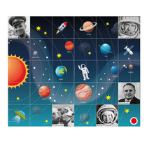 Коврик для логобота Пчелка "Космос" - «globural.ru» - Мытищи