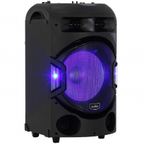 Переносная мобильная акустическая система с возможностью подключения микрофона и проигрывания аудиофайлов с флеш-накопителя мощностью не менее 250 Вт - «globural.ru» - Мытищи