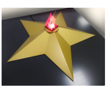 Стенд "Имитация Вечного огня" - «globural.ru» - Мытищи