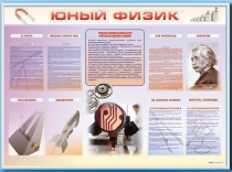 Стенд-уголок "Юный физик" - «globural.ru» - Мытищи