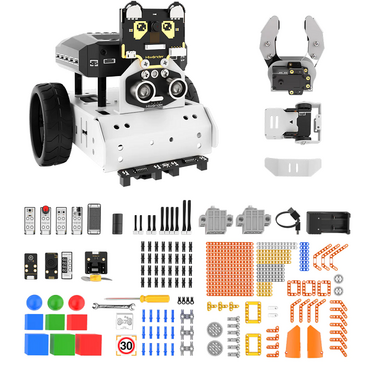 Базовый робототехнический набор "Техник" для конструирования, изучения электроники и микропроцессоров и информационных систем и устройств "Айва" - «globural.ru» - Мытищи