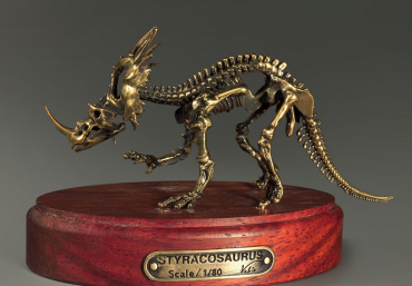 Модель скелета динозавра Styracosaurus - «globural.ru» - Мытищи
