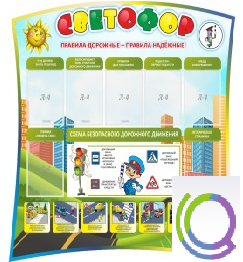 Стенд "Светофор" - «globural.ru» - Мытищи