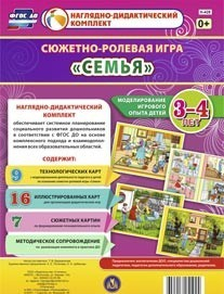 Сюжетно-ролевая игра "Семья" для детей 3-4 лет - «globural.ru» - Мытищи