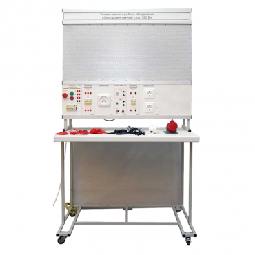 Электромонтажный стол, настольное исполнение, монтажная панель, 380 В, ЭМС/380-НМП - «globural.ru» - Мытищи
