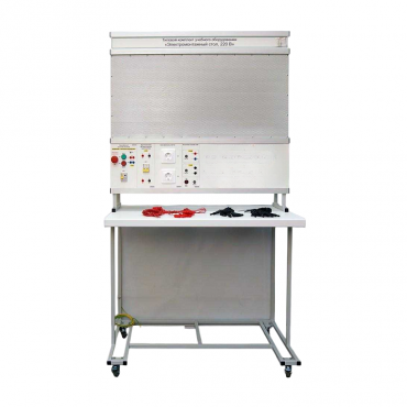 Электромонтажный стол, настольное исполнение, монтажная панель, 220 В, ЭМС/220-НМП - «globural.ru» - Мытищи