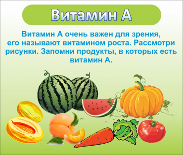 Стенд "Витамин А" - «globural.ru» - Мытищи