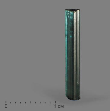 Турмалин (индиголит), кристалл - «globural.ru» - Мытищи