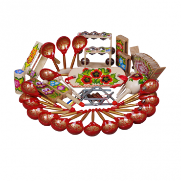 Набор шумовых инструментов (в том числе: треугольник, набор колокольчиков) - «globural.ru» - Мытищи