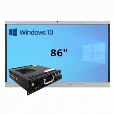 Интерактивная панель 86" (встроенный ПК Win10, Intel i5) - «globural.ru» - Мытищи
