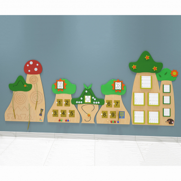 Комплект бизибордов "Подготовка к школе 3 в 1" - «globural.ru» - Мытищи