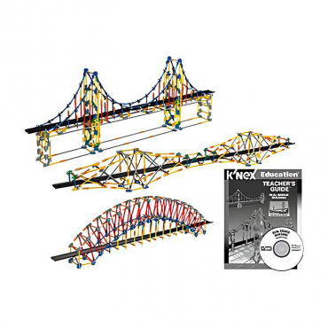 Конструктор Образовательный K'NEX Education "Настоящее мостостроительство" - «globural.ru» - Мытищи